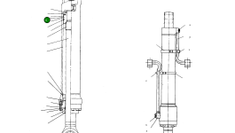 Поршень 03B539-0 Komatsu