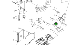 Стойка 22M-979-2630 Komatsu