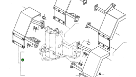 Рейка 4250847M1 Komatsu