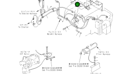 Провод 415-06-22770 Komatsu