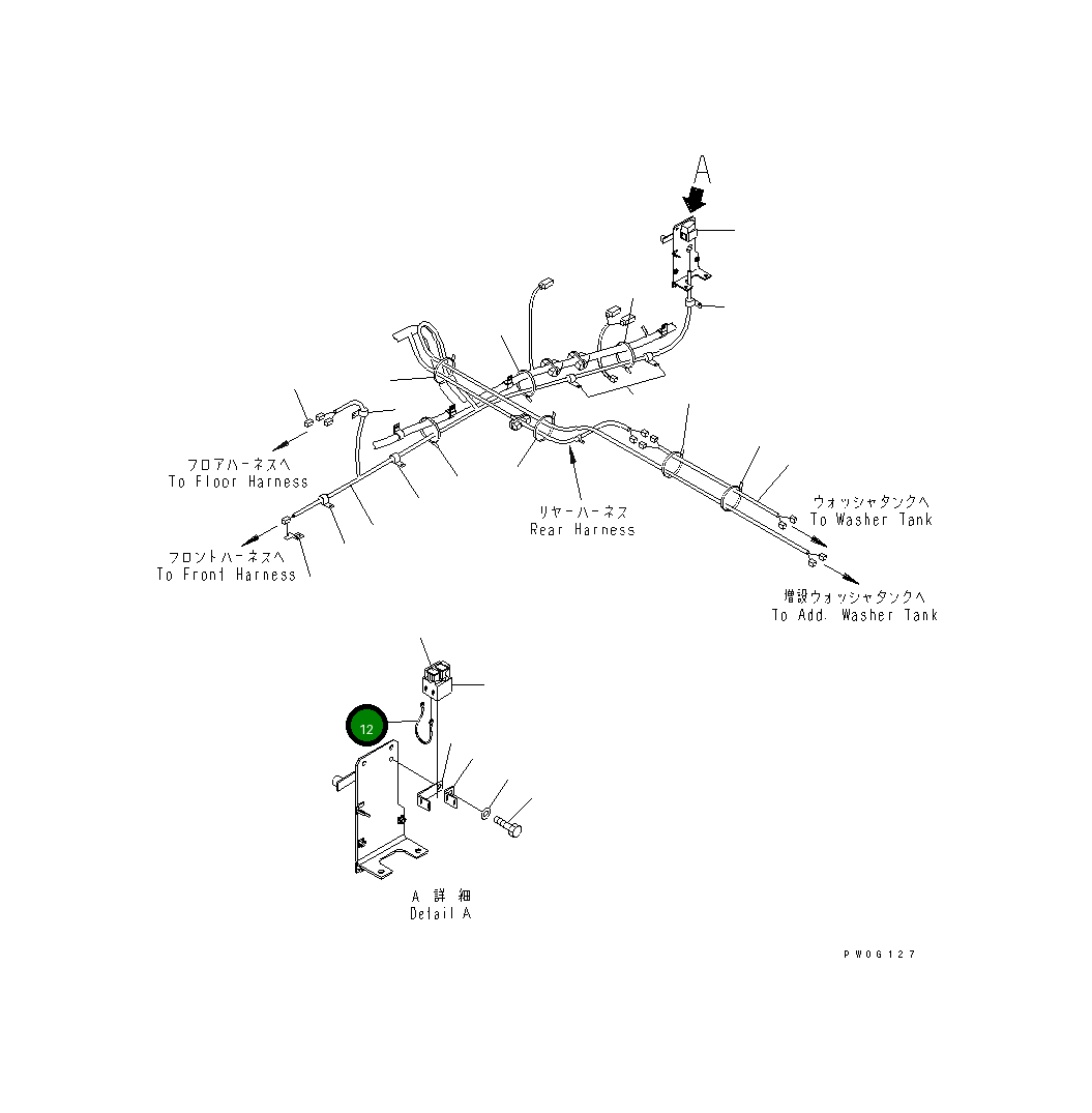 Провод 423-06-32321 Komatsu