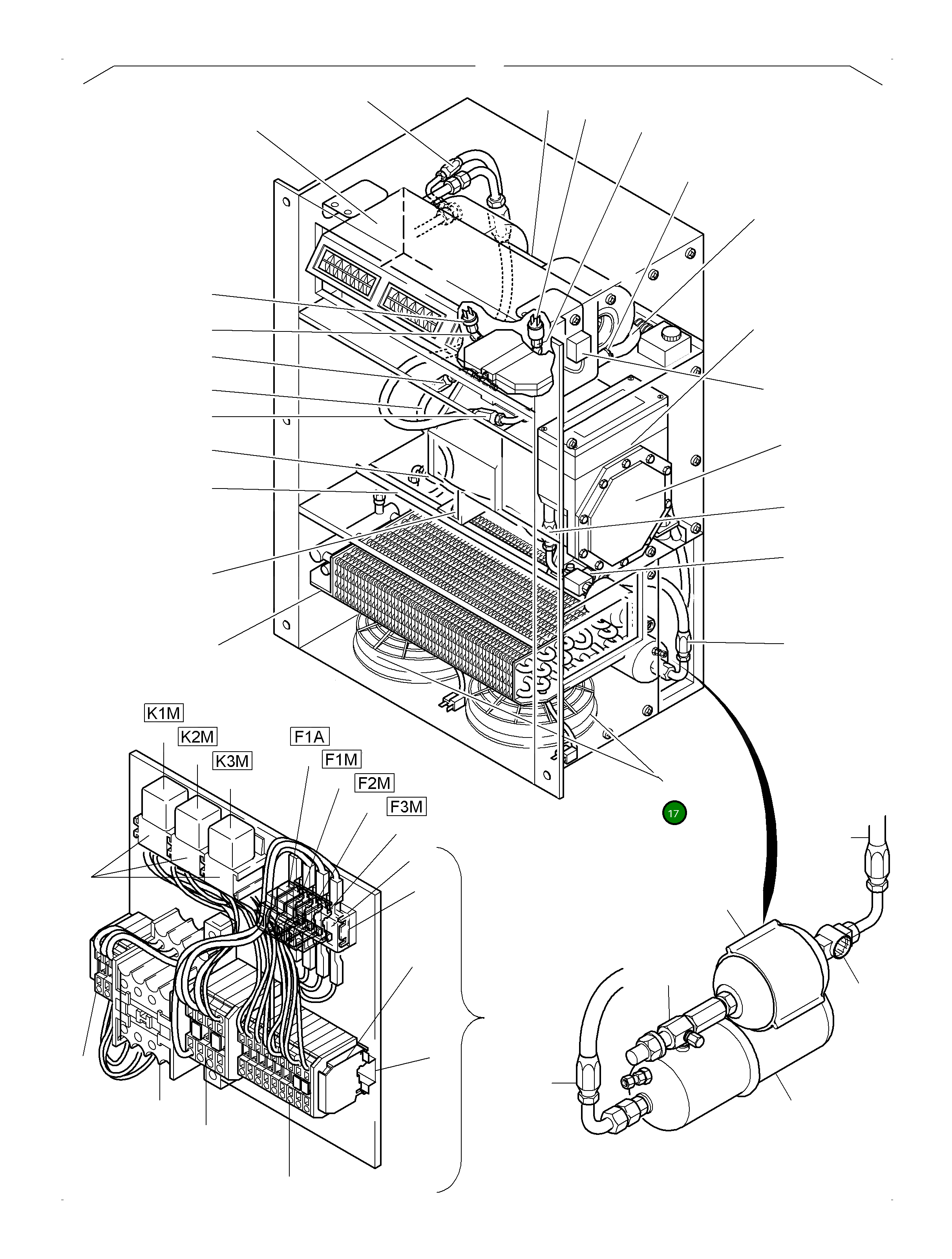 Решётка воздуходувки 769 123 73 Komatsu