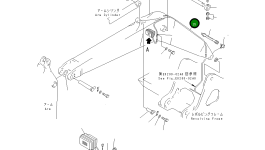 Провод 208-06-61470 Komatsu