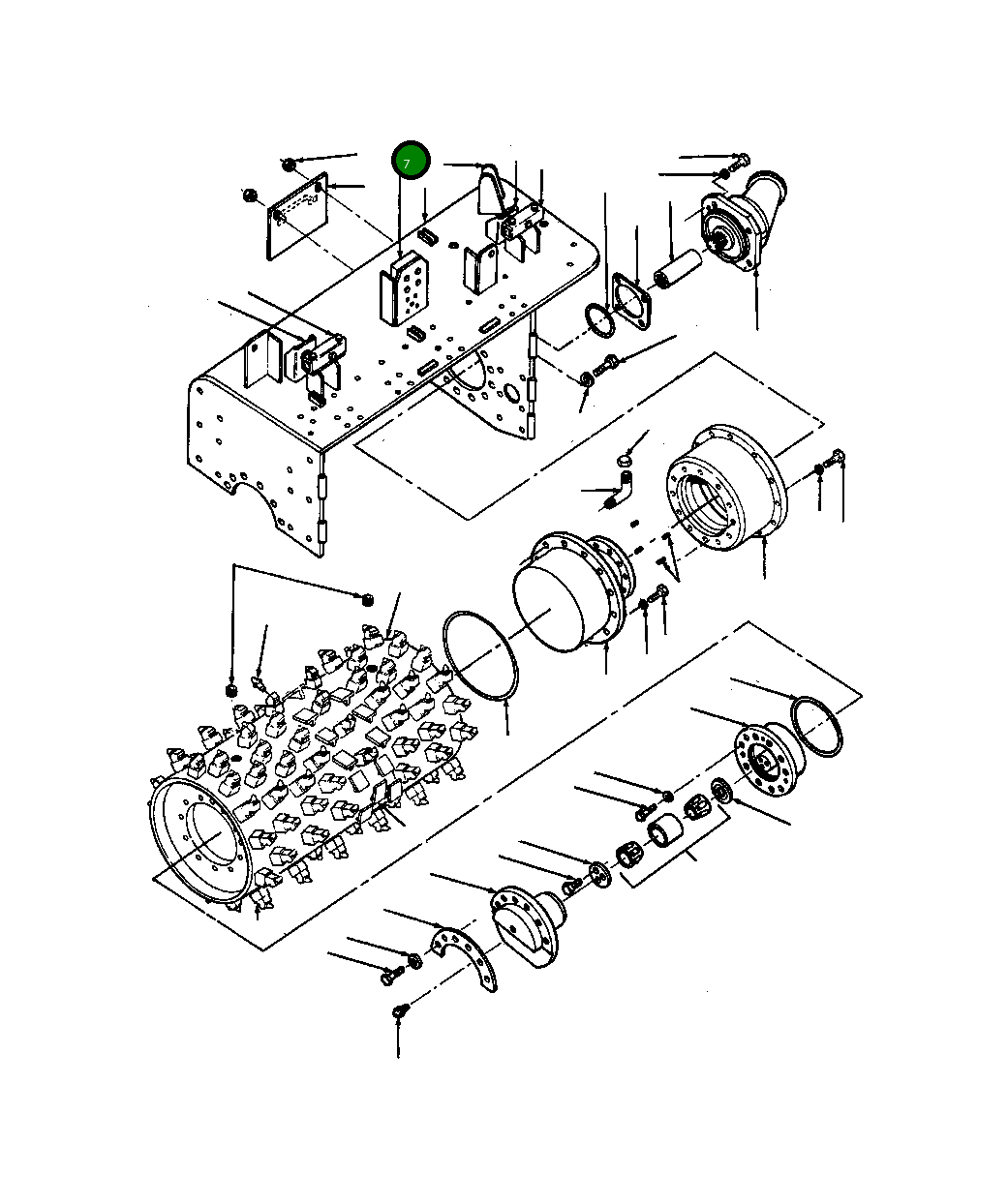 Сварная сборка шарового штифта 156 551 Komatsu