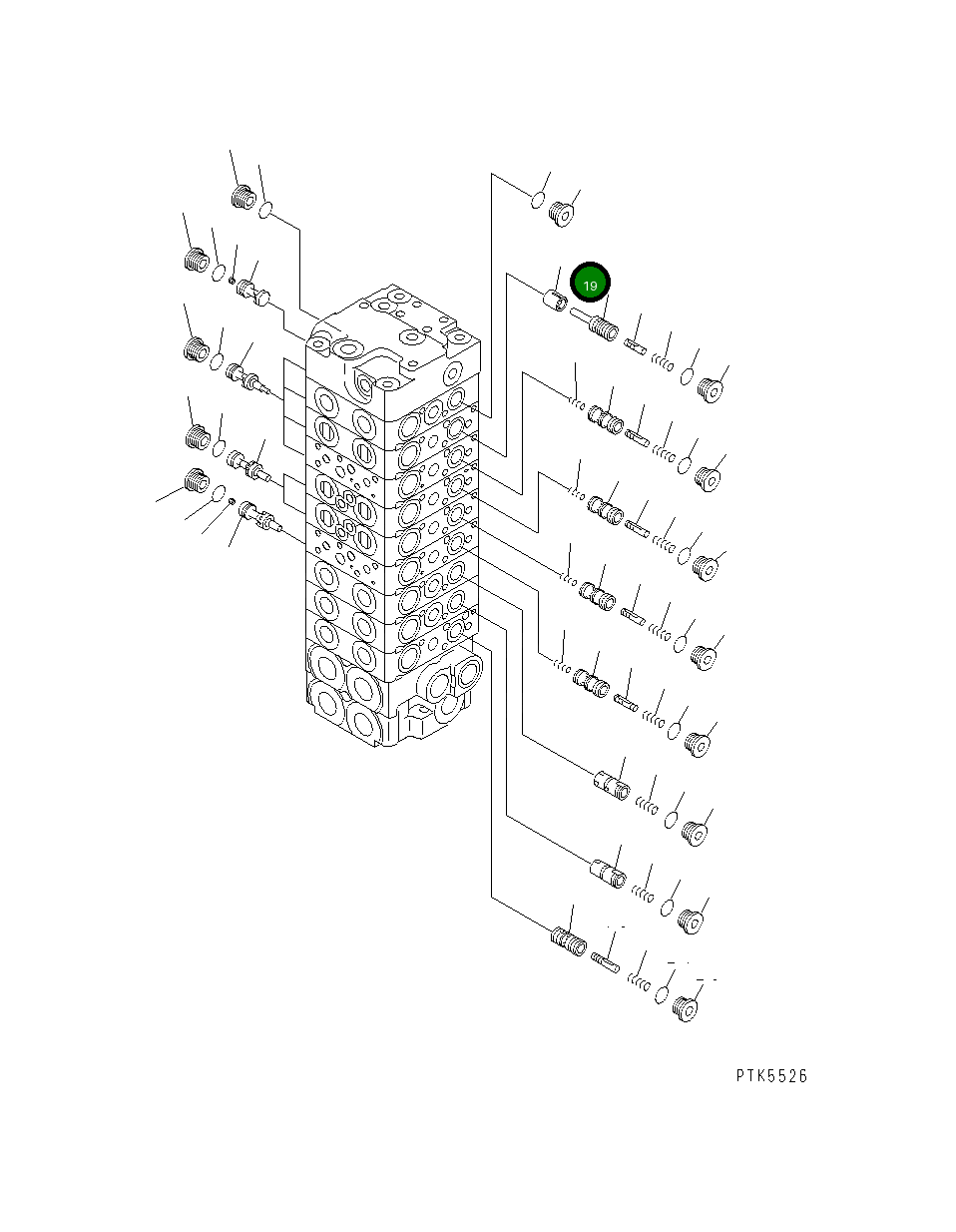 Проставка 723-11-16190 Komatsu