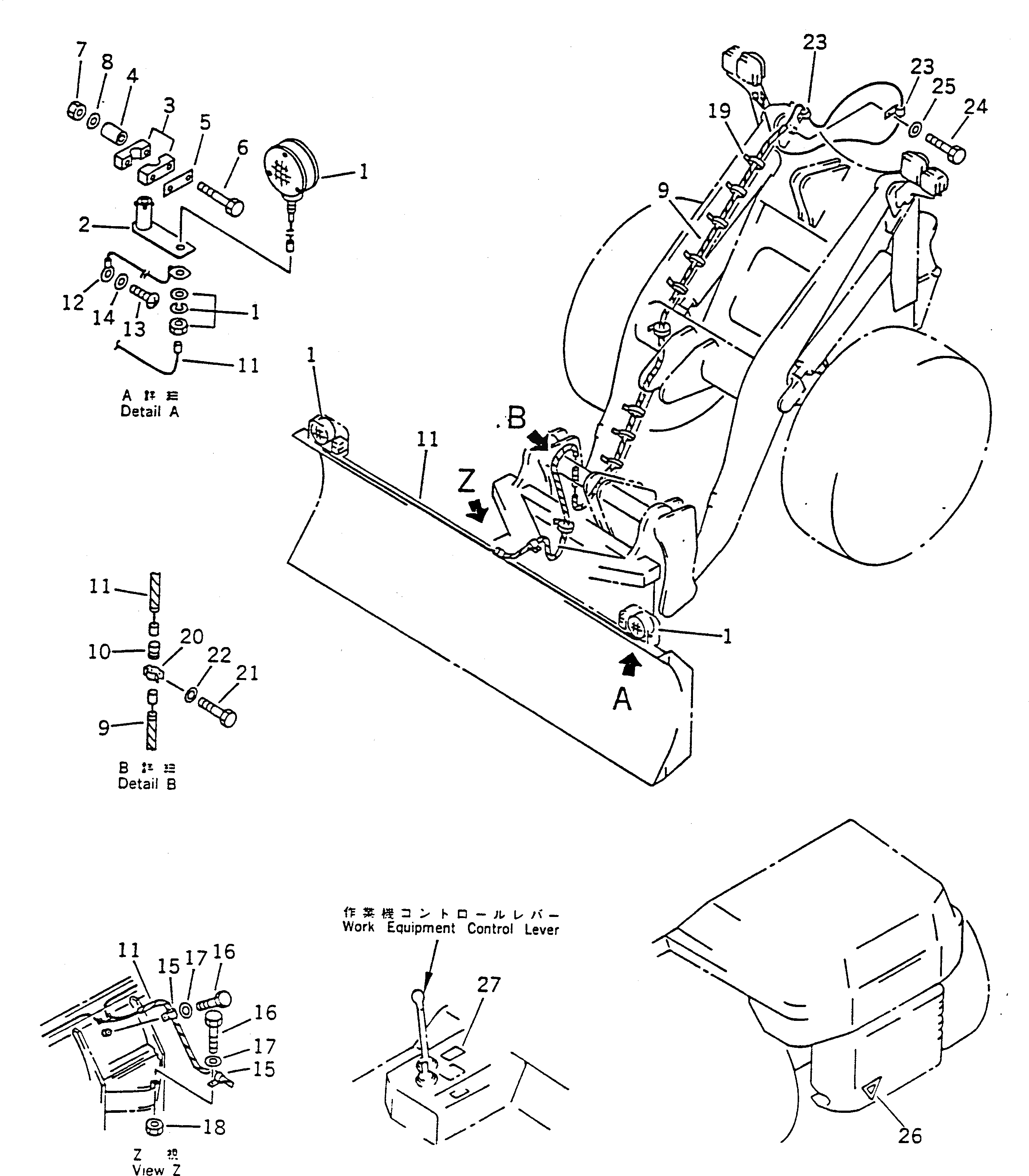 Провод 415-914-1710 Komatsu