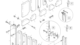 Стенка 910 834 40 Komatsu