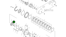 Проставка 235-25-11320 Komatsu