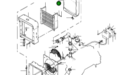 Радиатор 1431 897 H91 Komatsu