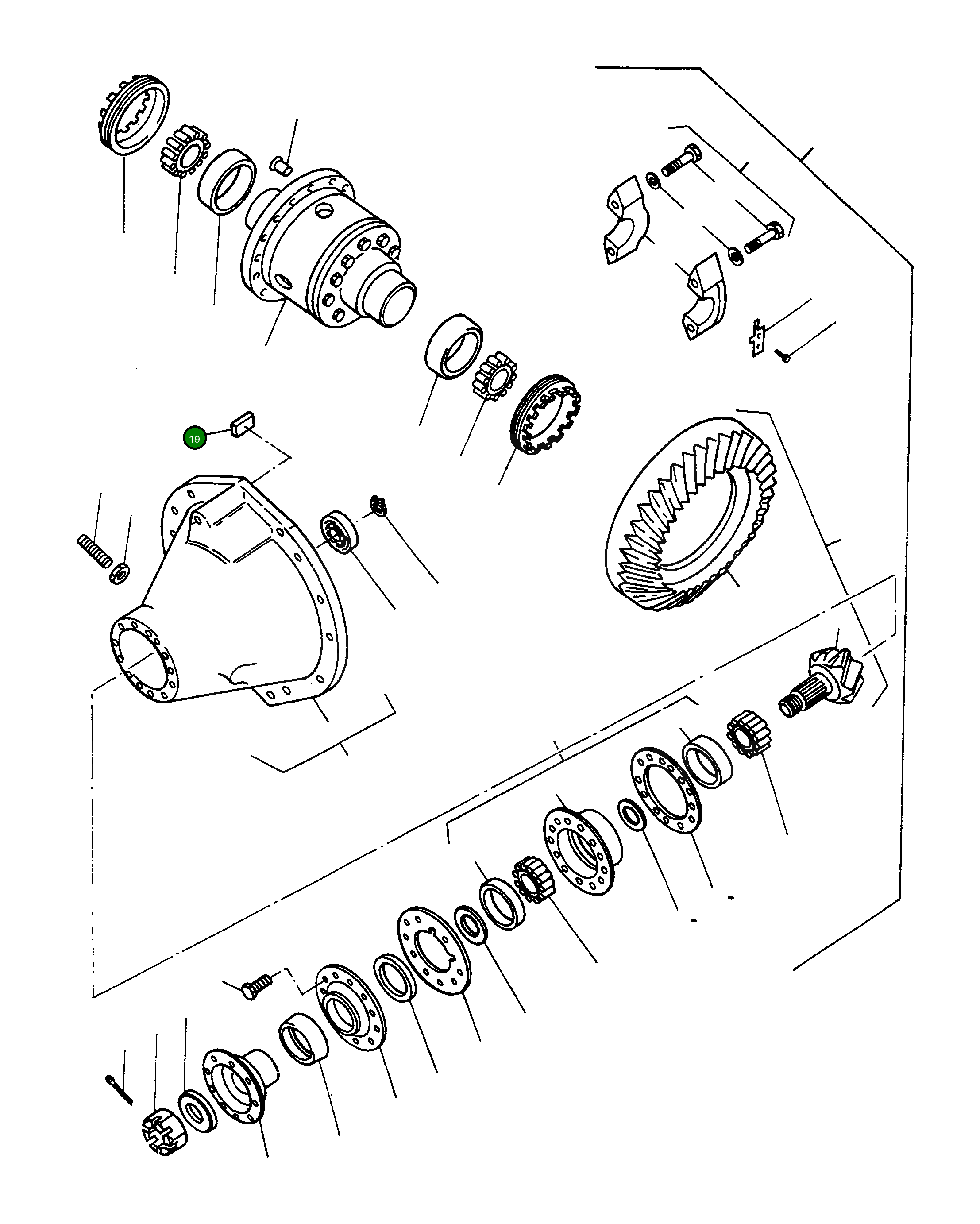 Слайдер 2943912M1 Komatsu