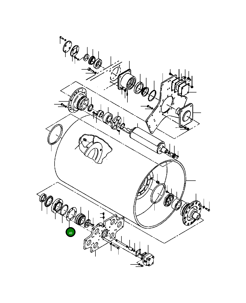 Регулировочная прокладка 115 529 Komatsu