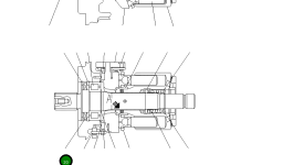 Сальник UC1708309761 Komatsu