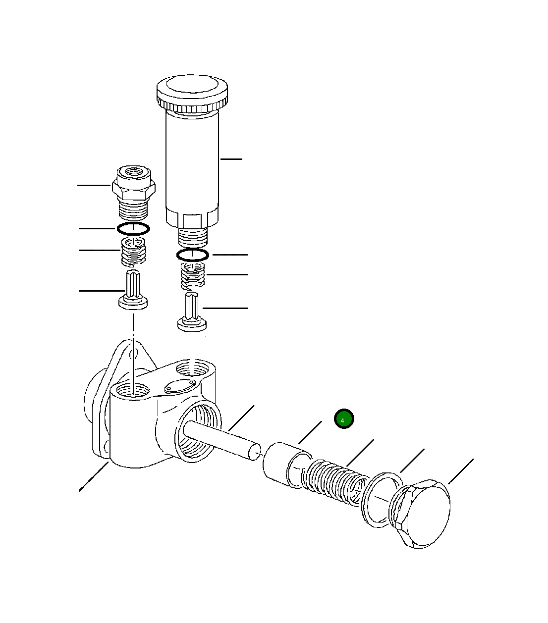 Поршень YMX15210-02301 Komatsu