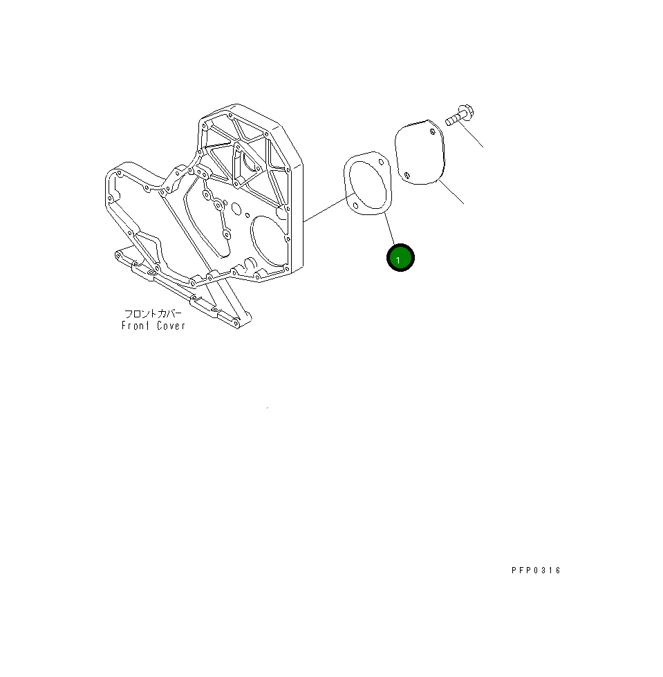 Прокладка 6742-01-5558 Komatsu