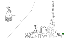 Пробка 4918339M1 Komatsu