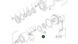 Пластина 262-61-26390 Komatsu