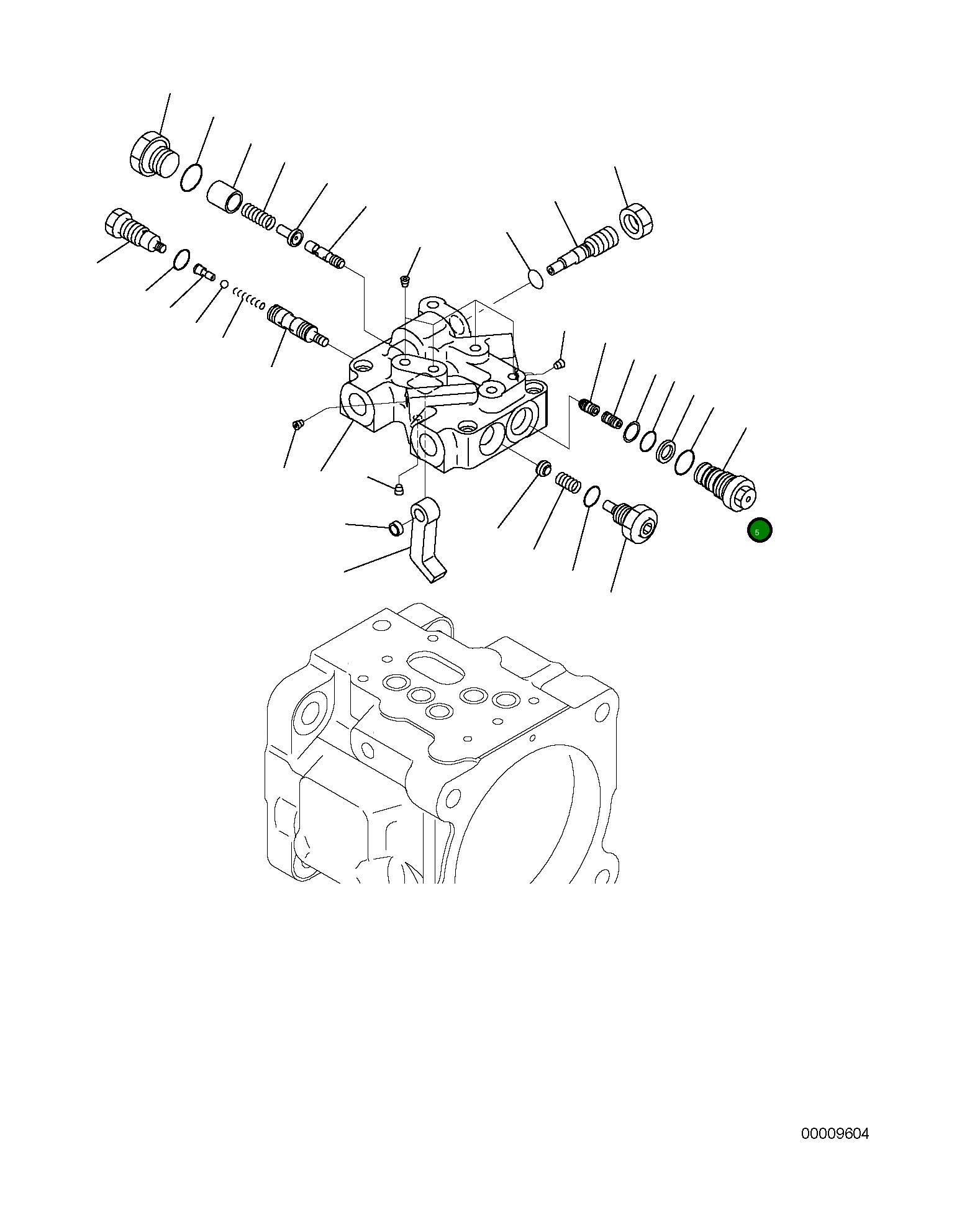 Поршень  708-3S-15590 Komatsu