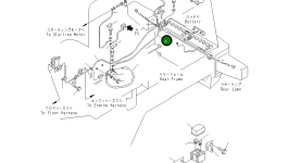 Провод 416-06-22222 Komatsu