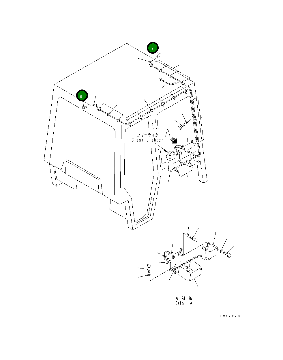 Распылитель 120-Y79-5740 Komatsu