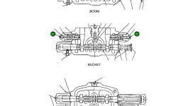 Предохранительный клапан 544-00002 Komatsu