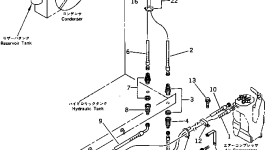 Шланг 09488-50613 Komatsu