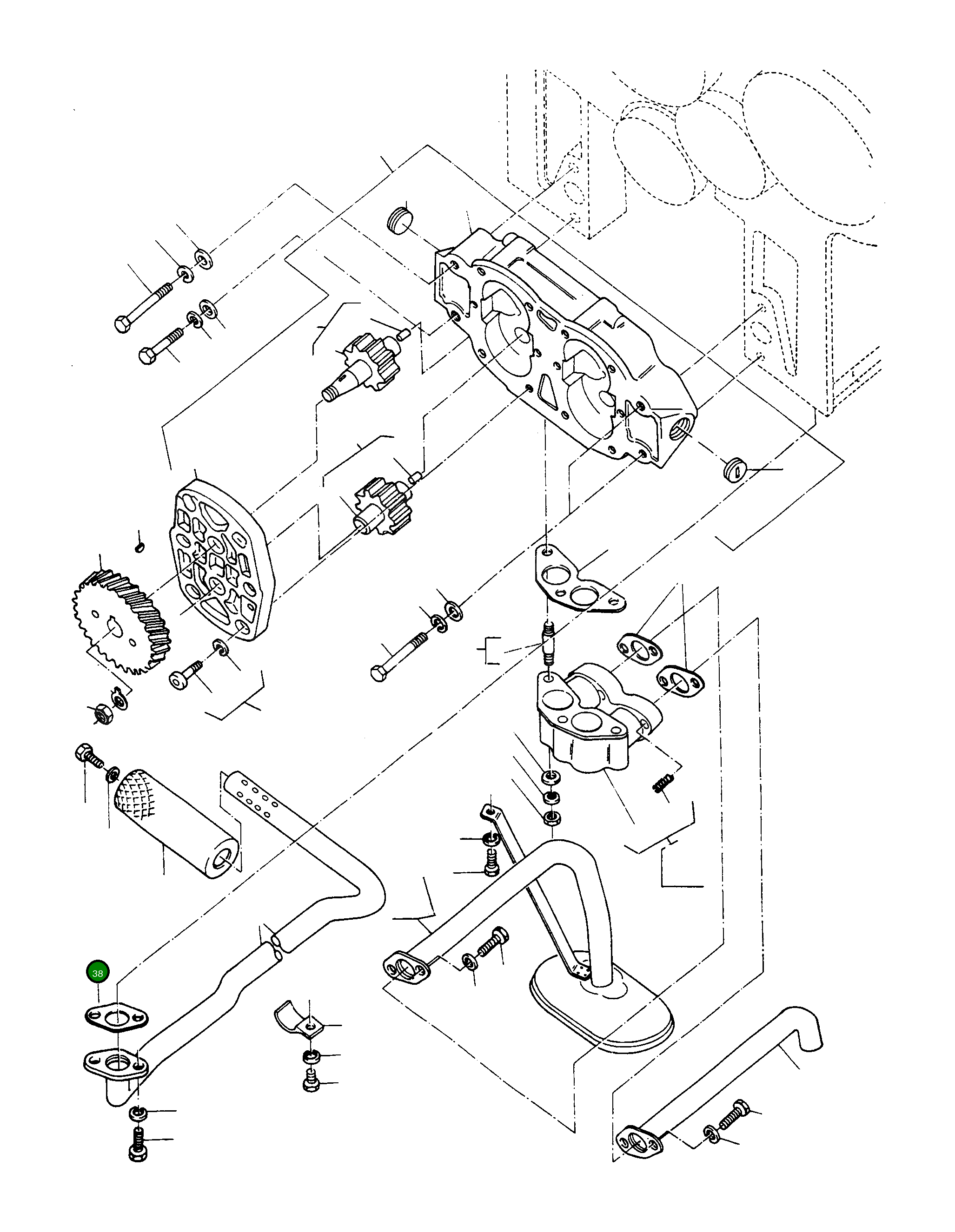 Прокладка 1444761X1 Komatsu
