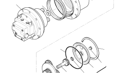 Солнечная шестерня 21W-09-R4340 Komatsu