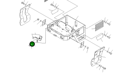 Стойка 258-10-57500 Komatsu