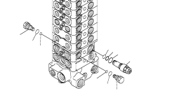 Предохранительный клапан 723-20-66400 Komatsu