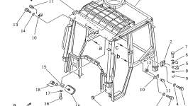 Стойка 104-Y11-2341 Komatsu