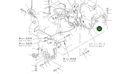 Провод 21E-06-13230 Komatsu