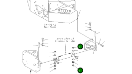 Проставка 258-60-54440 Komatsu