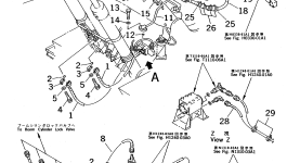 Трубка 209-62-58950 Komatsu