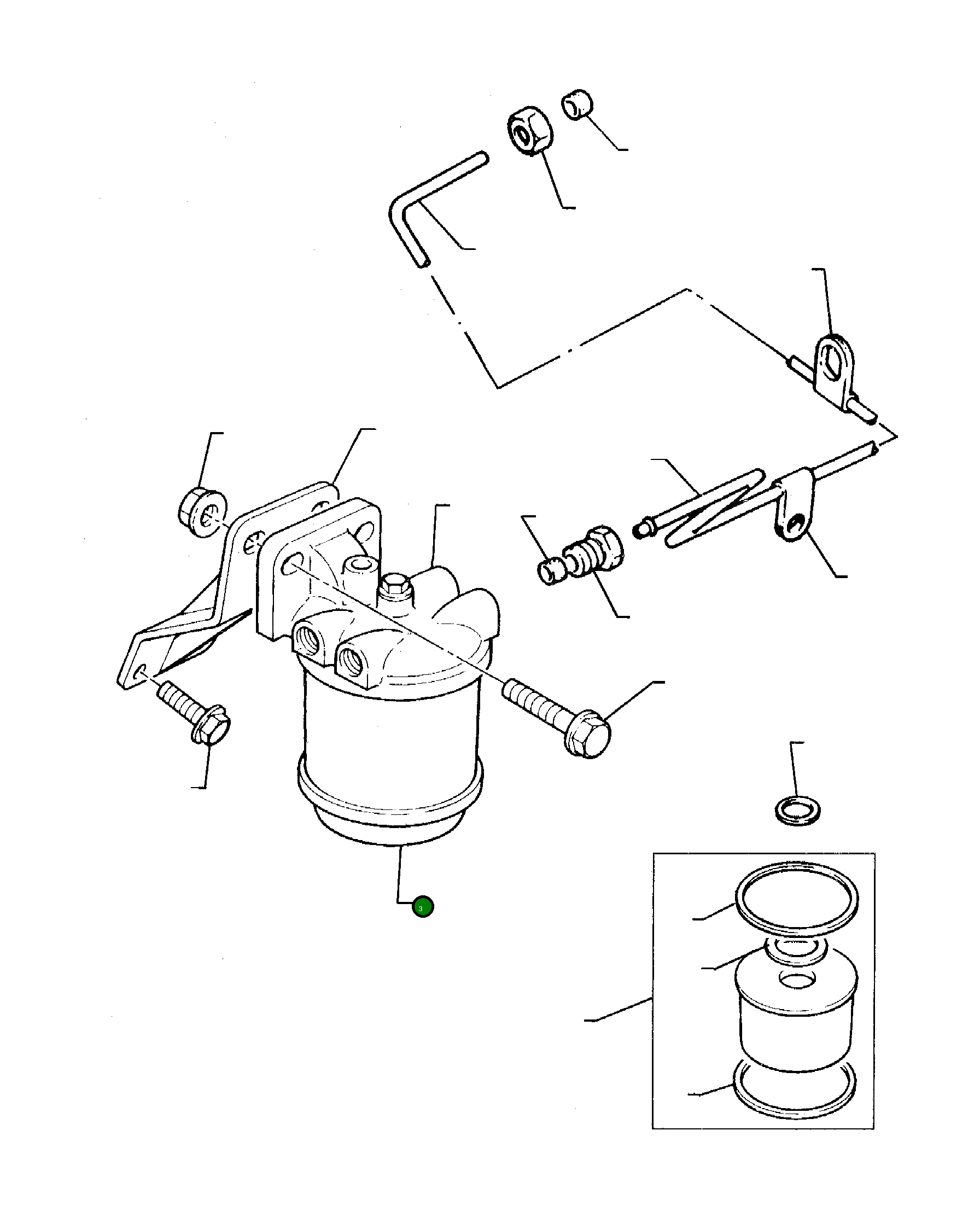 Чаша P26560601 Komatsu
