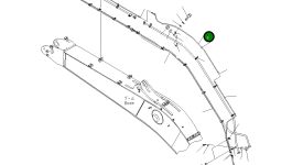 Трубка 208-62-75250 Komatsu