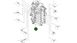 Управляющий клапан 723-48-26102 Komatsu