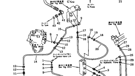 Трубка 07822-00606 Komatsu