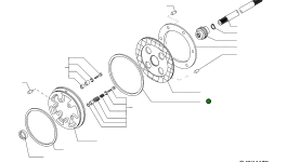 Уплотнение 42U-22-H0P88 Komatsu