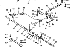 Трубка 208-62-16361 Komatsu