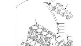 Труба YM123912-39060 Komatsu