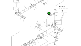 Трубка 208-63-64580 Komatsu