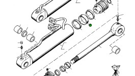 Уплотнение 4915645M1 Komatsu