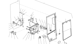 Уплотнение 421-56-H0R74 Komatsu