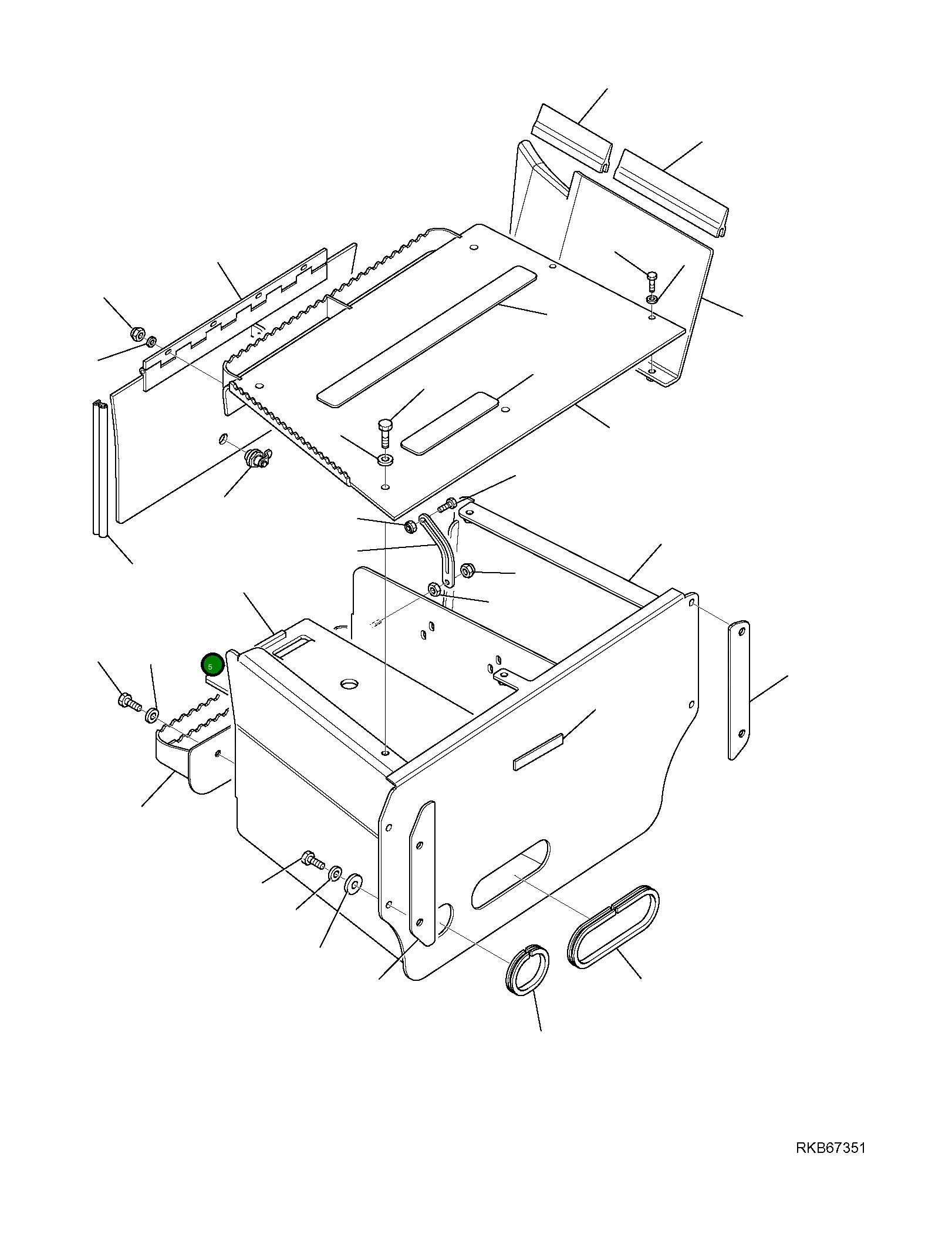 Уплотнение 42N-54-18930 Komatsu
