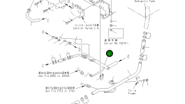 Трубка 23F-60-16410 Komatsu