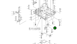 Трубка 134-22-66332 Komatsu