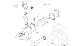 Труба 2182-1657A Komatsu