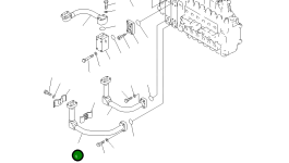 Трубка 208-62-67820 Komatsu