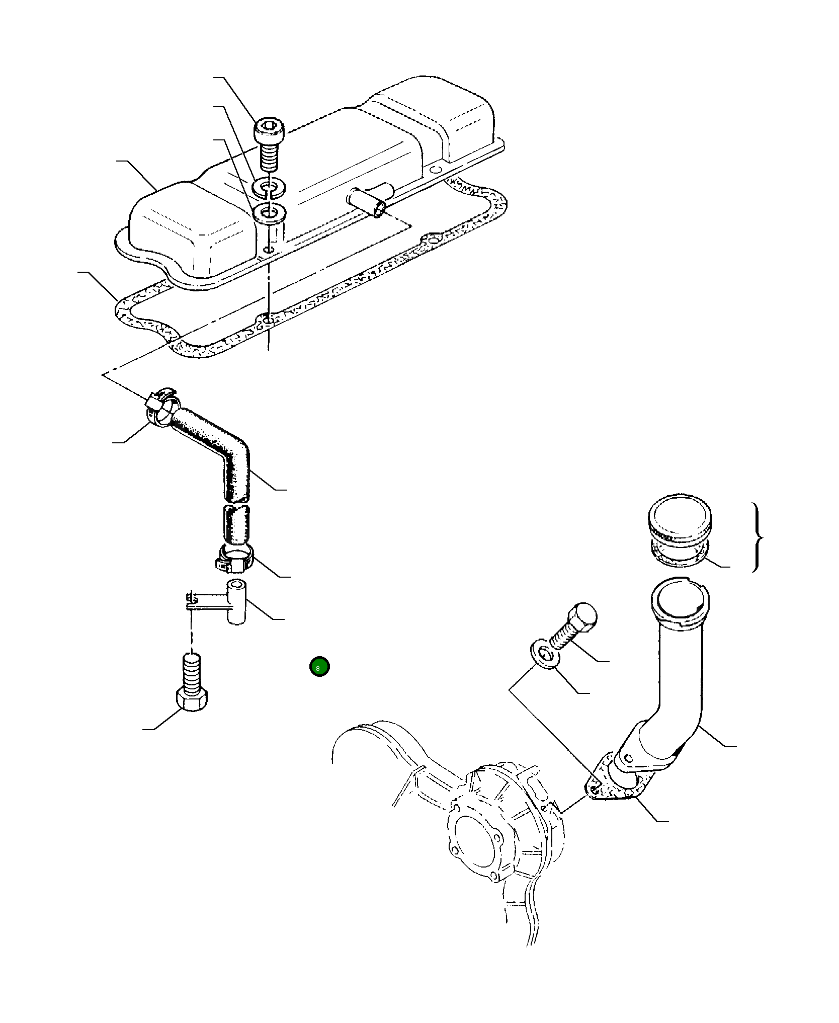 Труба P35731144 Komatsu