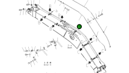 Трубка 208-62-82762 Komatsu